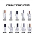 clear mini mist vial sample glass perfume bottle